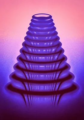 Ascending Order digital artwork