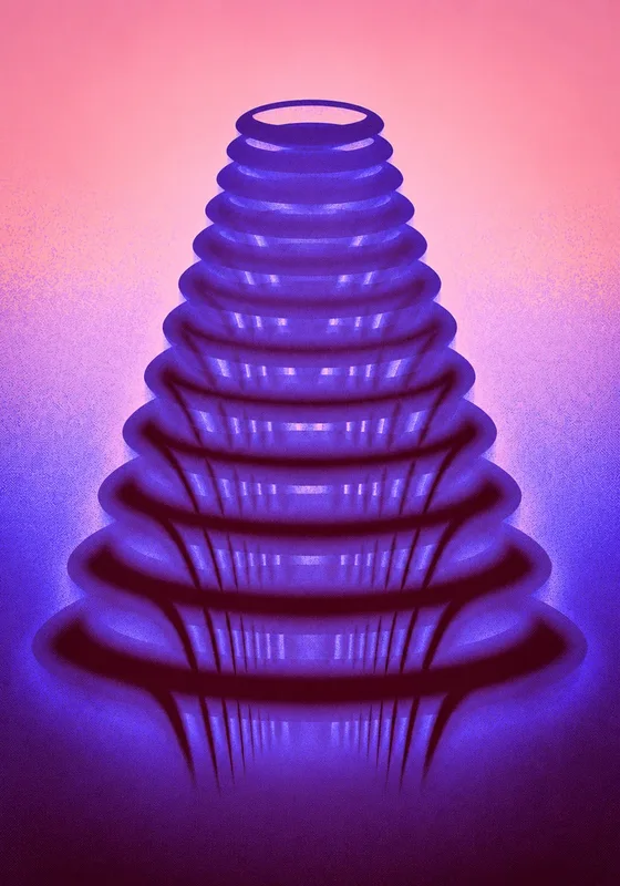 Ascending Order digital artwork