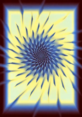Electric Thistle digital artwork