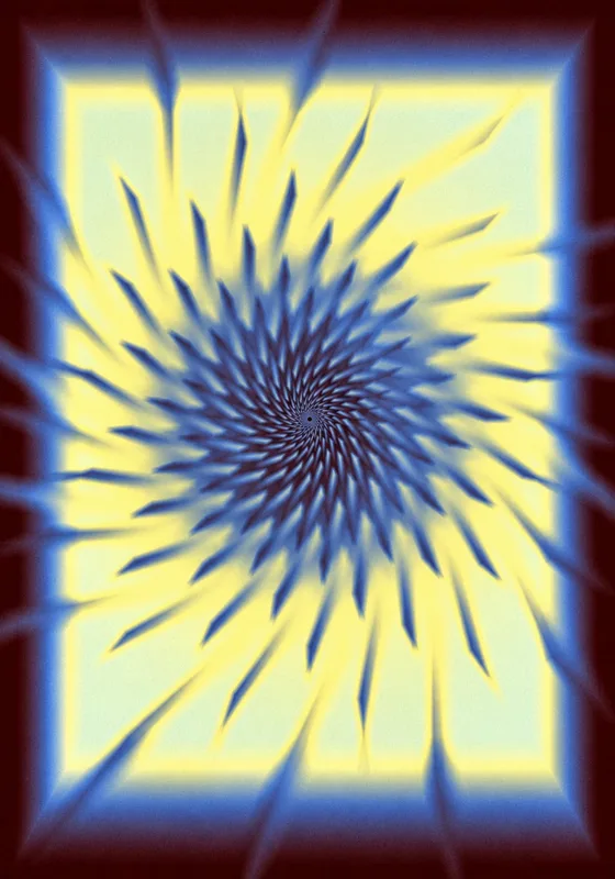 Electric Thistle digital artwork