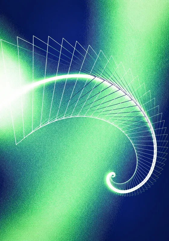 Line of Flight digital artwork