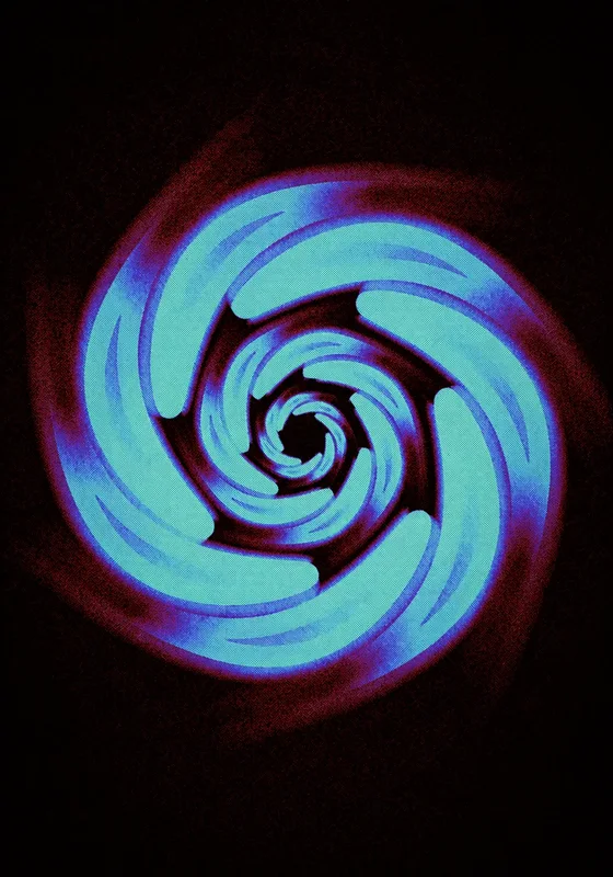Petal Drift digital artwork