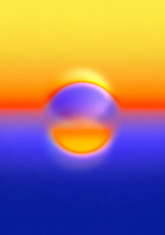 Split Horizon digital artwork