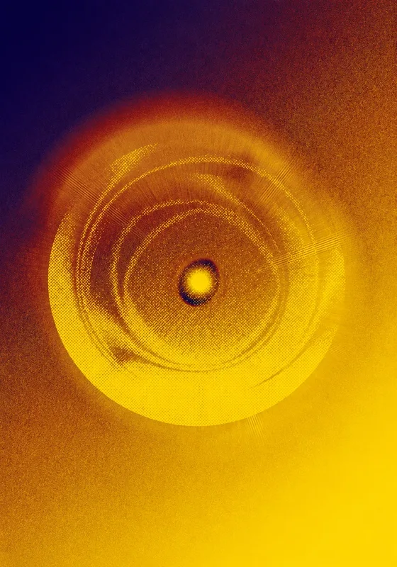 The Listening Eye digital artwork