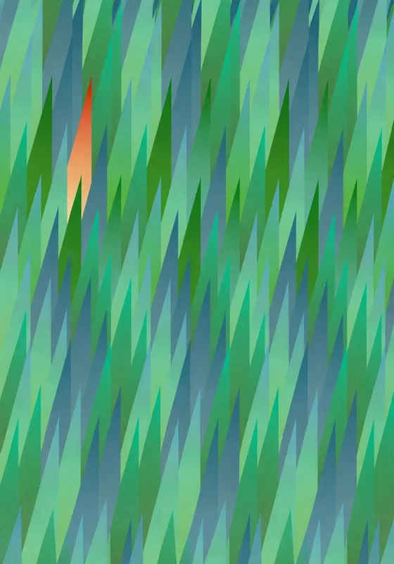Thicket digital artwork