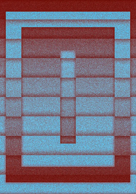 Threshold digital artwork