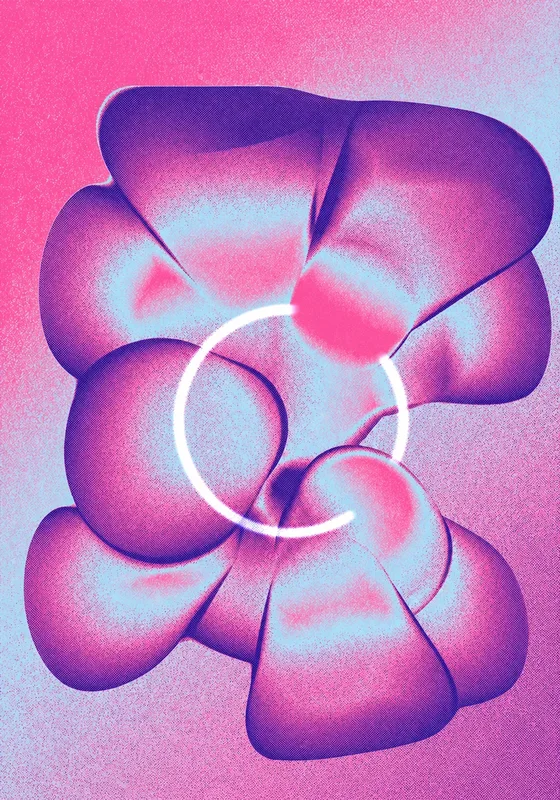 Unfolding digital artwork